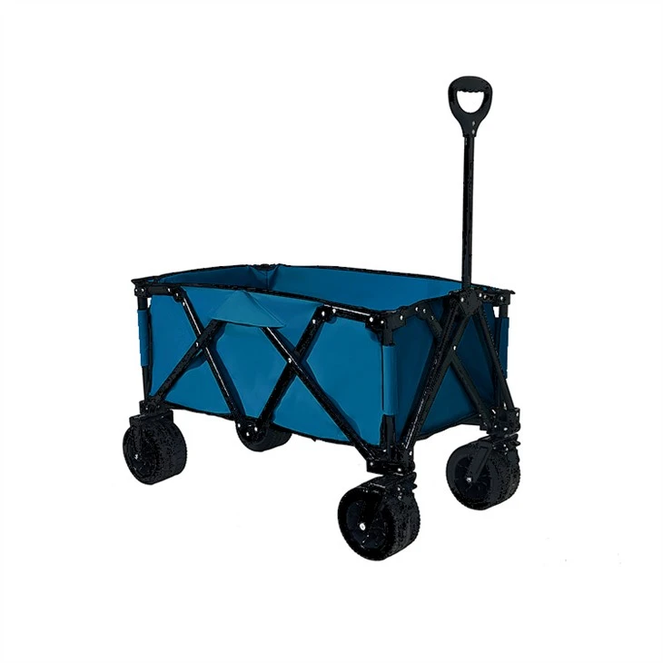 Customized Color Outdoor Picnic Cart Collapsible Beach Folding Utility Wagon