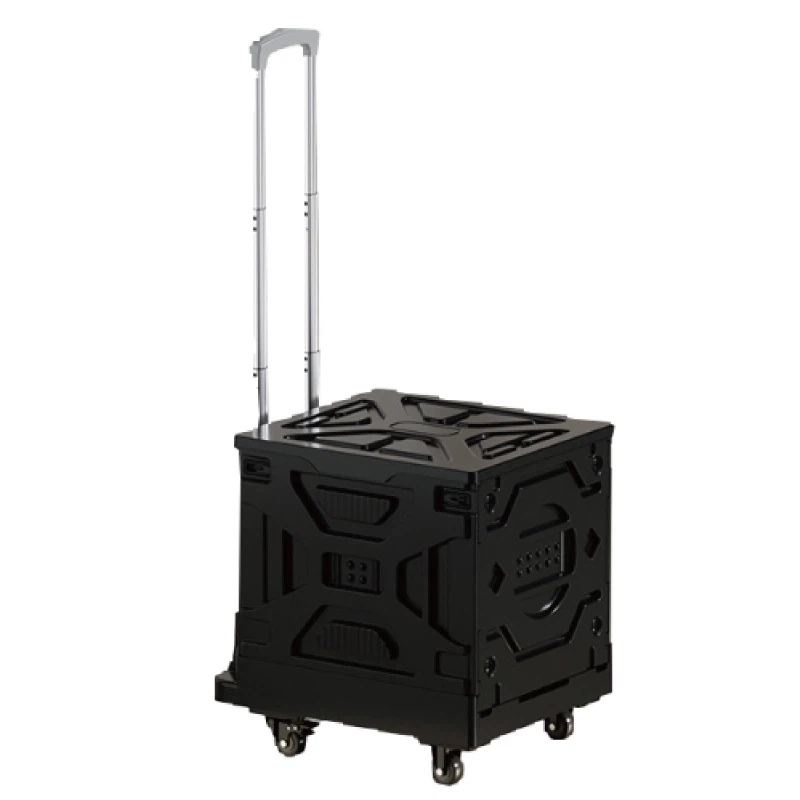 70L Versatile Plastic Box Folding Cart