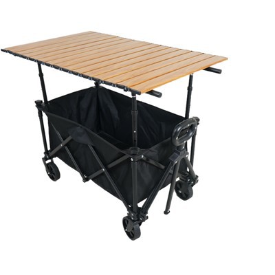 Xe đẩy tiện ích gấp gọn nhỏ cho vườn có bàn